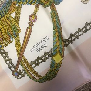 Hermès silk scarf